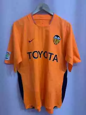 Valencia Cf Spain 2006/2007 Away Football Shirt Jersey Camiseta Size L Nike • £47.99