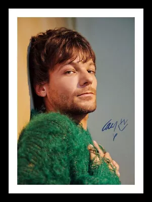 Louis Tomlinson Autographed Signed & Framed Photo Print • £19.99