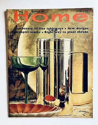 Los Angeles Times Home Magazine October 1965 MCM Decor Style Lifestyle Design • $19.99