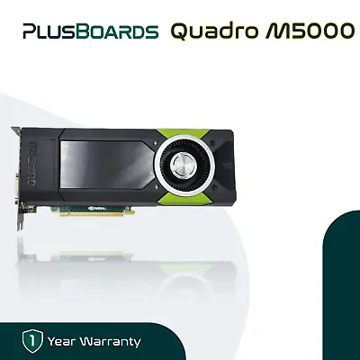 NVIDIA Quadro M5000 8GB DDR5 GPU DVI 4x DisplayPort PCIe 3.0 X16 Graphics Card • $99