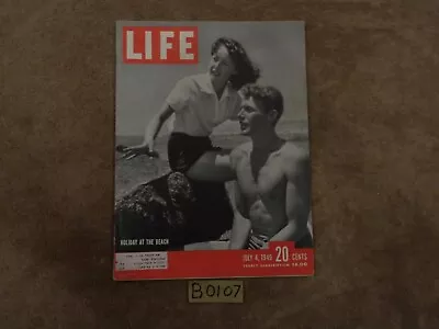 Life Magazine / July 4 1949 / Fashion : Hair Drying / Opening Of The West • $9.98