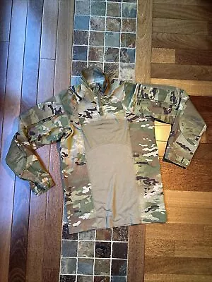 US Army Combat Shirt OCP Multicam Camo Base Layer Tactical Military Medium • $29.99