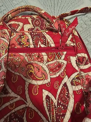 Vera Bradley Red Floral Pattern Large Backpack • $5.50