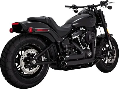 Vance & Hines PCX Shortshots Staggered 2-into-2 Full Exhaust System Black #47333 • $899.99