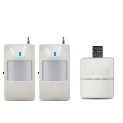 Wireless Home Security Alarm System Motion Sensor Doorbell 2 Motion Detector • $12.99