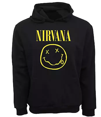 Nirvana Pullover Hoodie Black • $26.50