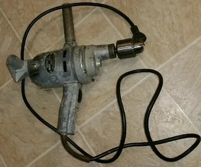 Wizard 2 Hand Electric Power Drill Hr4562-j 115v 1/2 2a Western Auto Jacobs Vtg • $145