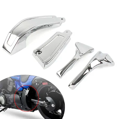 4 Parts Chrome Frame Cover Fit For Suzuki Boulevard M109 M109R • $68.53