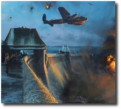 The Dambusters - Last Moments Of The Möhne Dam (Coll Ed) By Robert Taylor 5 Sigs • £366.40