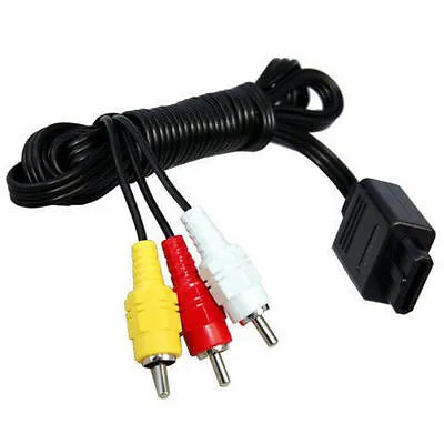 HQRP Audio Video AV Cable Cord To RCA For Nintendo GameCube N64 64 SNES • $6.95