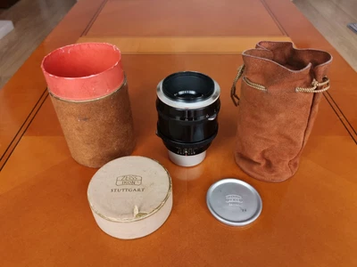 £500 • Buy Rare Carl Zeiss Tessar 115mm ƒ/3.5 Macro Panflex Lens For Contax RF Rangefinder