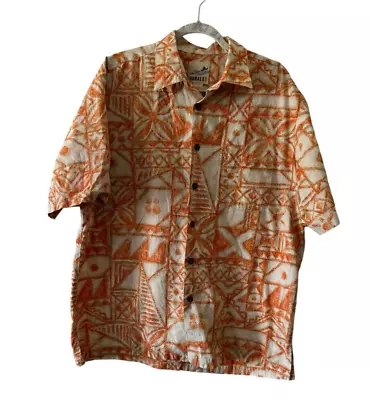 Kahala 1936 Vintage Men's Size XL Hawaiian Reverse Print 100 % Cotton Shirt • $25