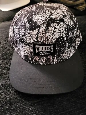  Crooks & Castles Aop Medusa Snapback • $20