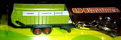 £4.99 • Buy F) Keyring Claas Quantum Die-cast Farm Trailer Green Grain Arable Crop Transport