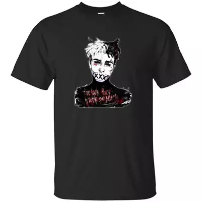 XXXTentacion Rapper The Face They Hate So Much BLACK Unisex T Shirt • $30.16