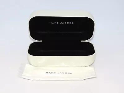 Marc Jacobs Eyewear White Hard Cell Sunglasses Case • $14.99