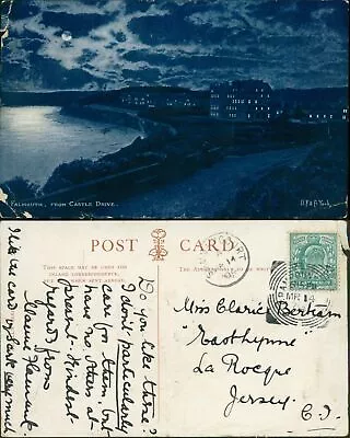 Falmouth From Castle Drive DF & Co Delittle Fenwick 1904 Cancel • £4.60