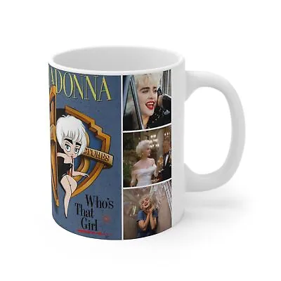 Who's That Girl Ceramic Mug 11oz Madonna Griffin Dunne • £18.92