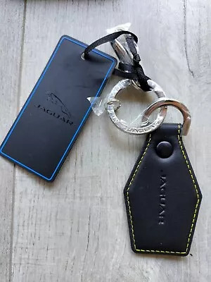 Jaguar Leather Keyring New In Display Box • $50