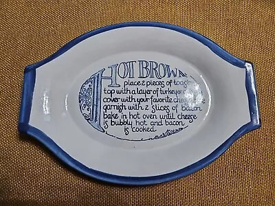 Hot Brown Serving Platter 12  Louisville Stoneware No Chips/cracks • $18