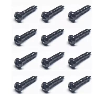 Cosmo Black Machine Head Screws For Ibanez Guitars (12) Made In Japan • $7.99