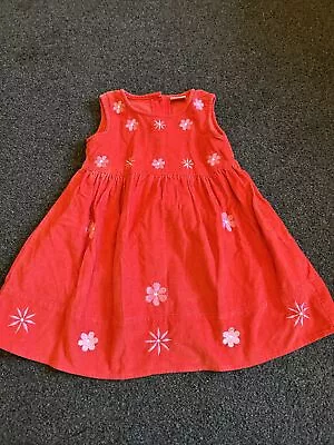 Morris Mouse Baby Girls 18-24 Months Pink Dress • £1