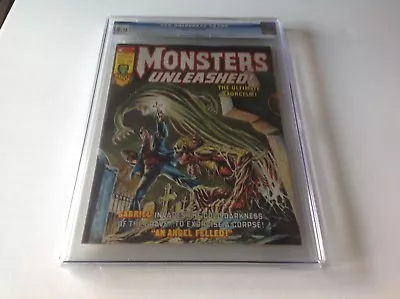 Monsters Unleashed 11 Cgc 9.0 Last Iss Gabriel Exorcism Angel Marvel Magazine • $89.50