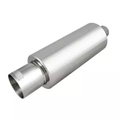 Dc Sports Universal Stainless Straight Tip Muffler 2.5  Inlet / 4  Outlet • $79.99