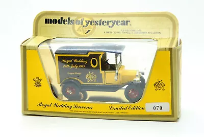 Matchbox Models Of Yesteryear - Y12 - Ford Model T Van - Royal Wedding - Code 3 • £31.31