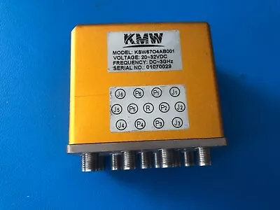 $50 • Buy KMW Coaxial RF Switch   DC-3.0GHz 