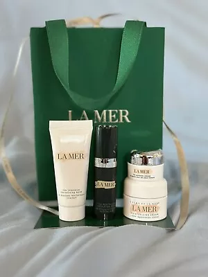 La Mer 5pc Set - Cream Serum Eye Balm Mask Paper Bag • $45