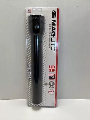 Maglite LED 3-Cell D ST3D016 Black Flashlight • $69.99