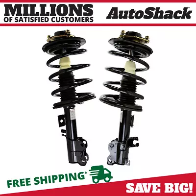 Front Complete Struts Coil Springs Pair 2 For 2004-2008 Nissan Maxima 3.5L V6 • $125.35