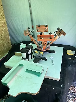 £150 • Buy Screen Print Machine - Silk Screening - Complete Set