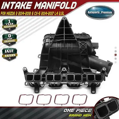 Engine Intake Manifold With Seal For Mazda 3 2014-2018 6 CX-5 2014-2017 L4 2.5L • $98.27