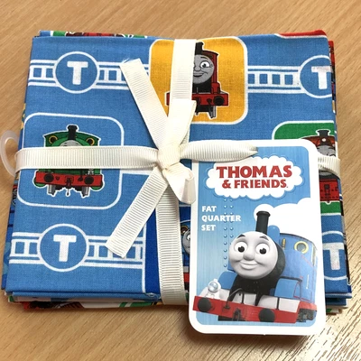 £9 • Buy Thomas The Tank Engine, Thomas & Friends Fat Quarters - 4pc