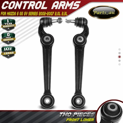 $75.99 • Buy 2x Front Lower Forward LH RH Control Arm With Ball Joint For Mazda 6 GG GY 02-07