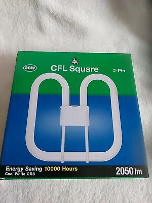 Bell Lighting CFL Square 28w 2-Pin Cool White (3500k) 2050lm • £2.99