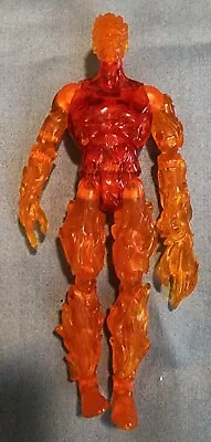 Hasbro 2007 Marvel Legends Fantastic 4 Human Torch Action Figure • $10