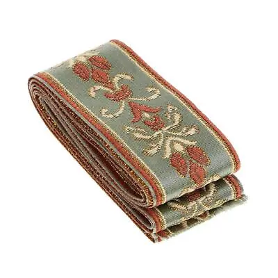 £8.24 • Buy Vintage Indian Sari Jacquard Ribbon  Border - Sewing Quilting National Style