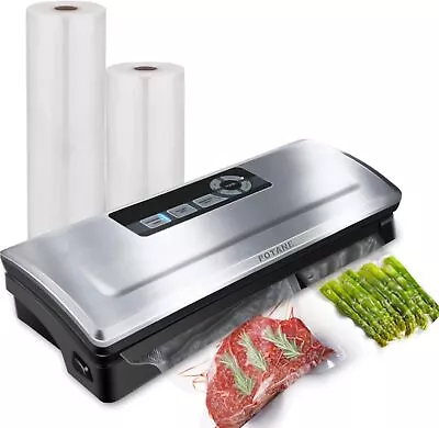 Vacuum Sealer Machine 85kPa Pro Vacuum Food Sealer 8-in-1 Easy Presets • $66.97