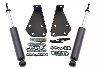 $179.46 • Buy Front Shocks & Relocation Kit Bolt On Upper Brackets & P19 For 1958-70 Impala