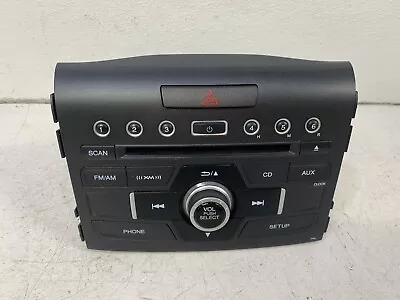 2014-2014 Honda CR-V CRV EX-L 7 Speaker NON-Nav CD XM Radio Stereo W Code Oem • $99.95