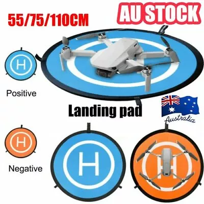 $14.50 • Buy Protective Fast-fold Drone Landing Pad Mat For DJI Mavic Pro 55&75 &110cm OD