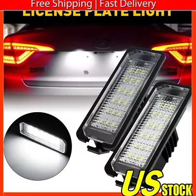 2x LED License 6000K Bright White Plate Lights For Porsche 1998-2010 Boxster 911 • $12.99