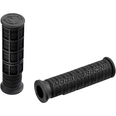 Moose Racing Black Moose Stealth ATV Grips 0630-0395 • $19.86