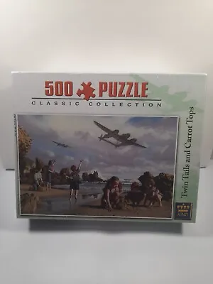 King Jigsaw Puzzle 500 Piece  Twin Tails And Carrot Tops  Classic WWII • £8.99