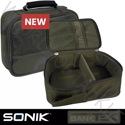 Sonik Gadget Bag Case Fishing Tackle Storage Pouch Phone Tablet Electronics Carp • £22.95
