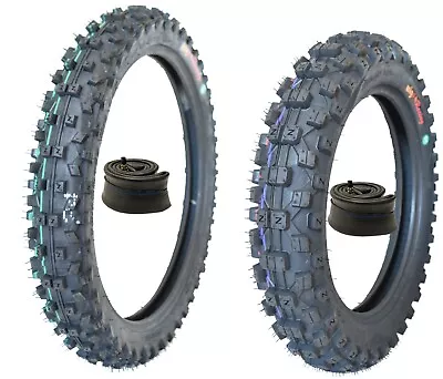 WIG Racing 90/100-14 And 70/100-17 Tire And HEAVY DUTY Tube Combo Motocross • $99.95