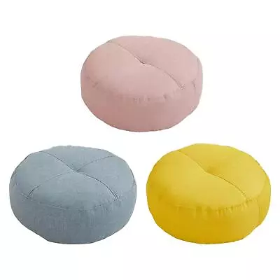 Round Floor Pillow Small Meditation Cushion For Floor Seating Indoor Outdoor • $12.24